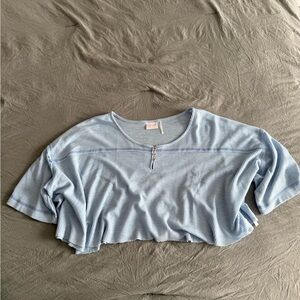 Light Blue Women's Top